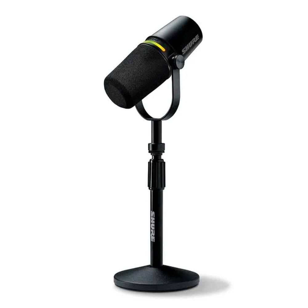 Kit Microfone Digital para Podcast Shure MV7+ | Extra