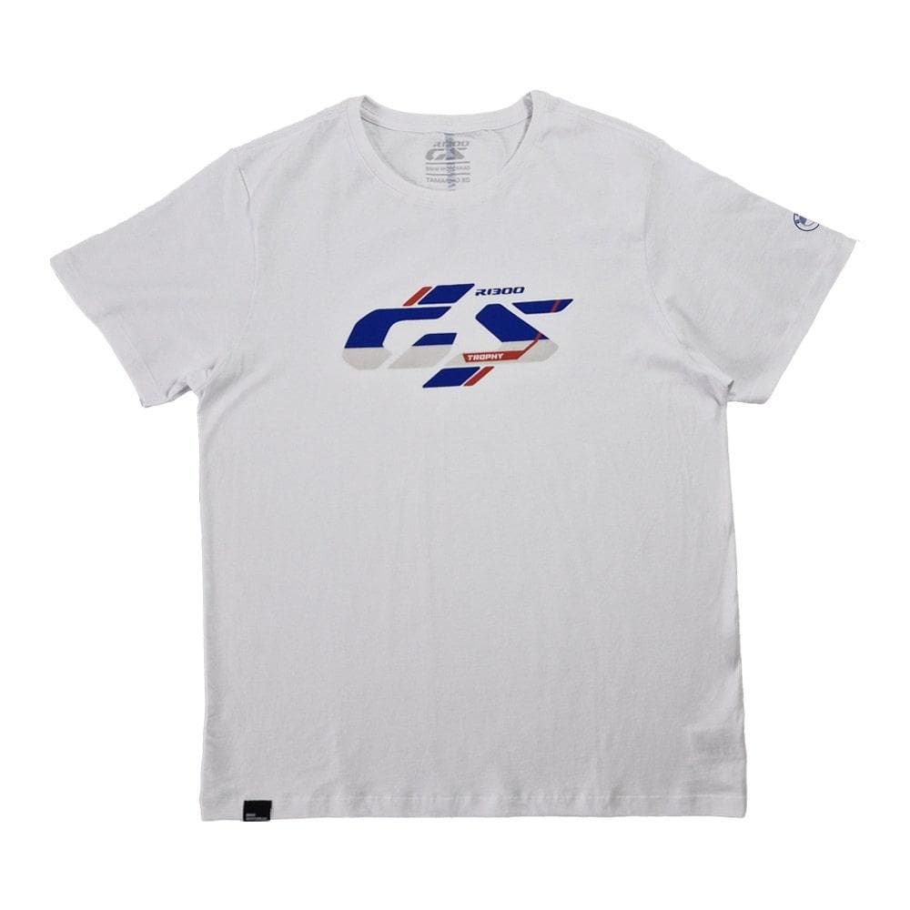 Camiseta BMW Motorrad R1300 GS Trophy Branca