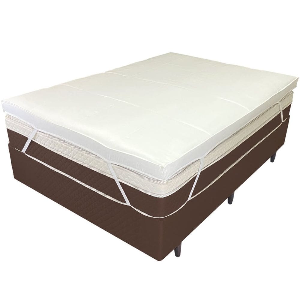 Pillow Top King 200 Fios Premium 10cm 1200g/m² 195x203cm