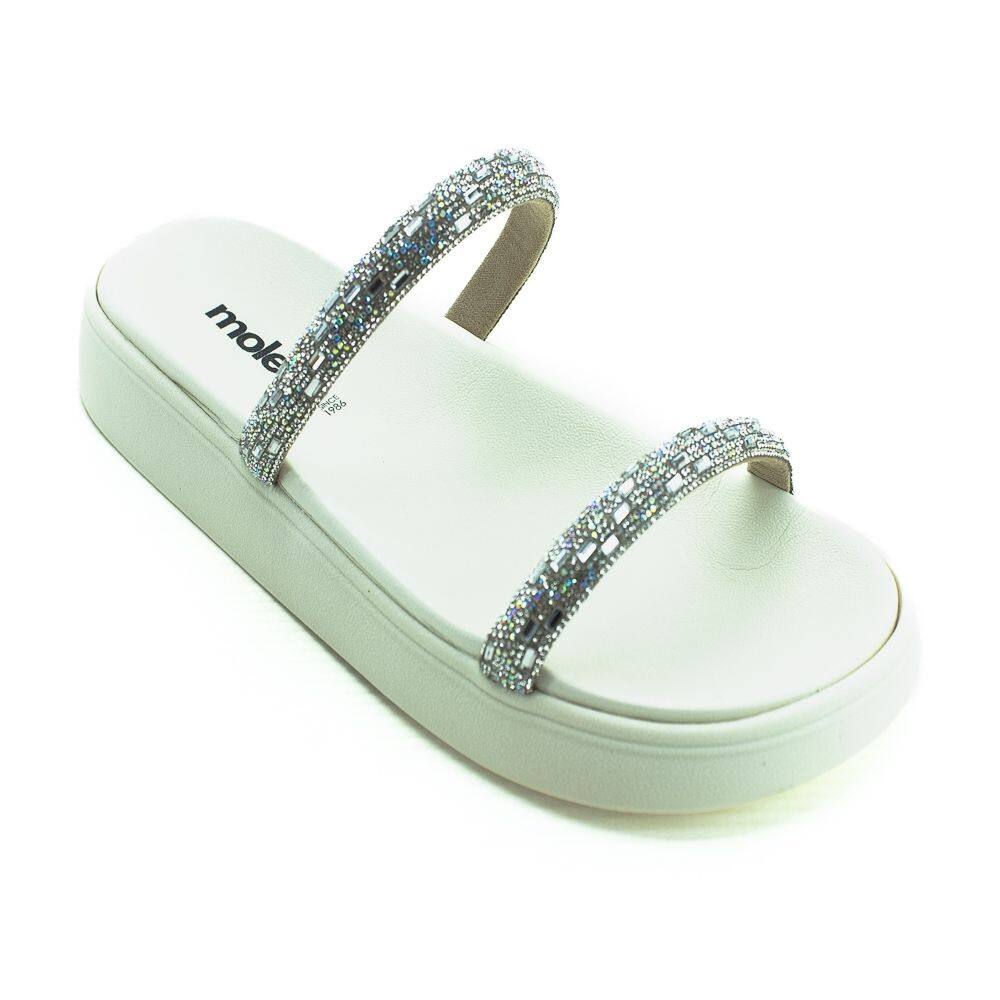 Papete Feminina Moleca 5469.118 - Branco