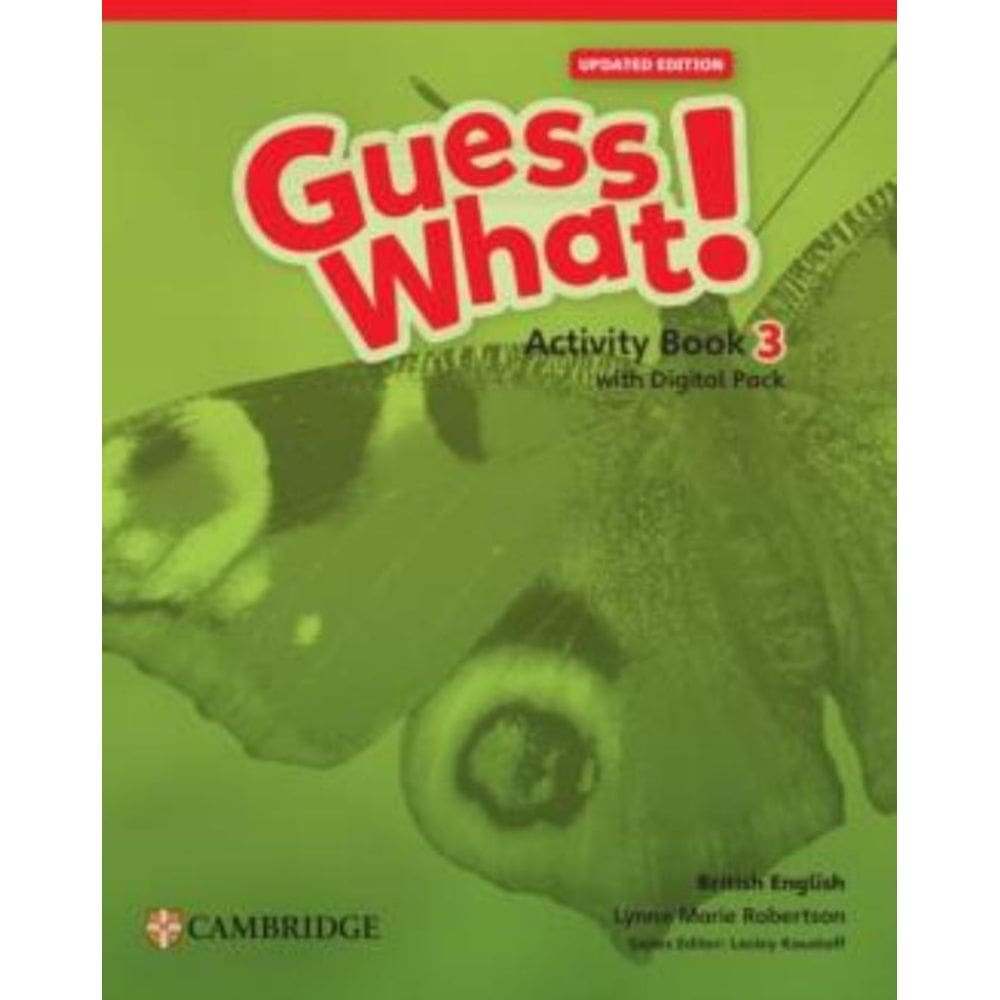 Guess What! 3 Activity Book With Digital Pack Updated - British - 1St Ed