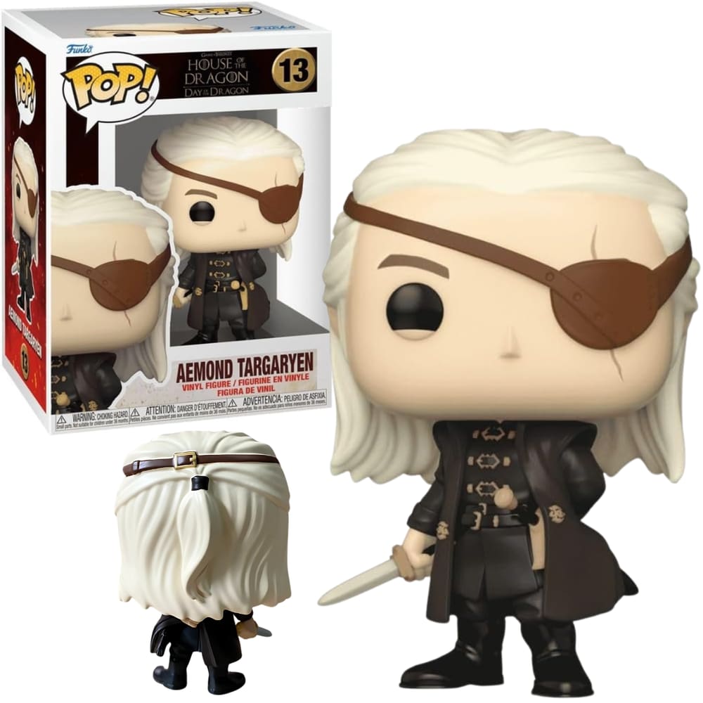 Boneco Funko Pop! House Of The Dragon Aemond Targaryen 13