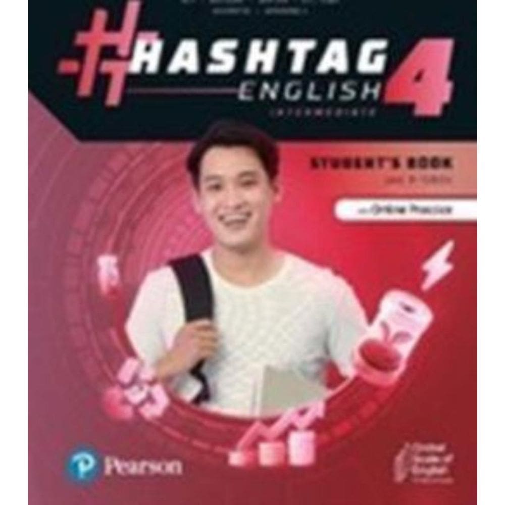 Hashtag English 4 Sb And With Online Practice And Language Booster