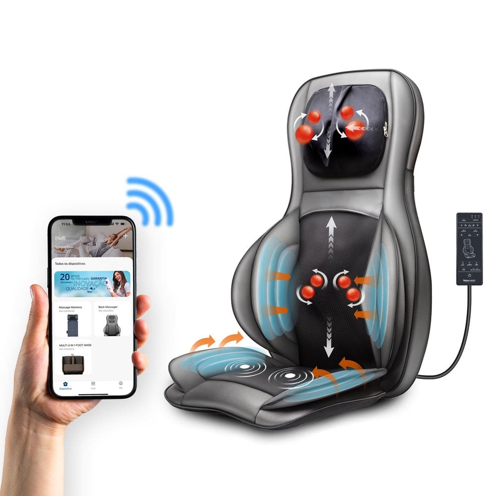 Assento Shiatsu Energy 3D