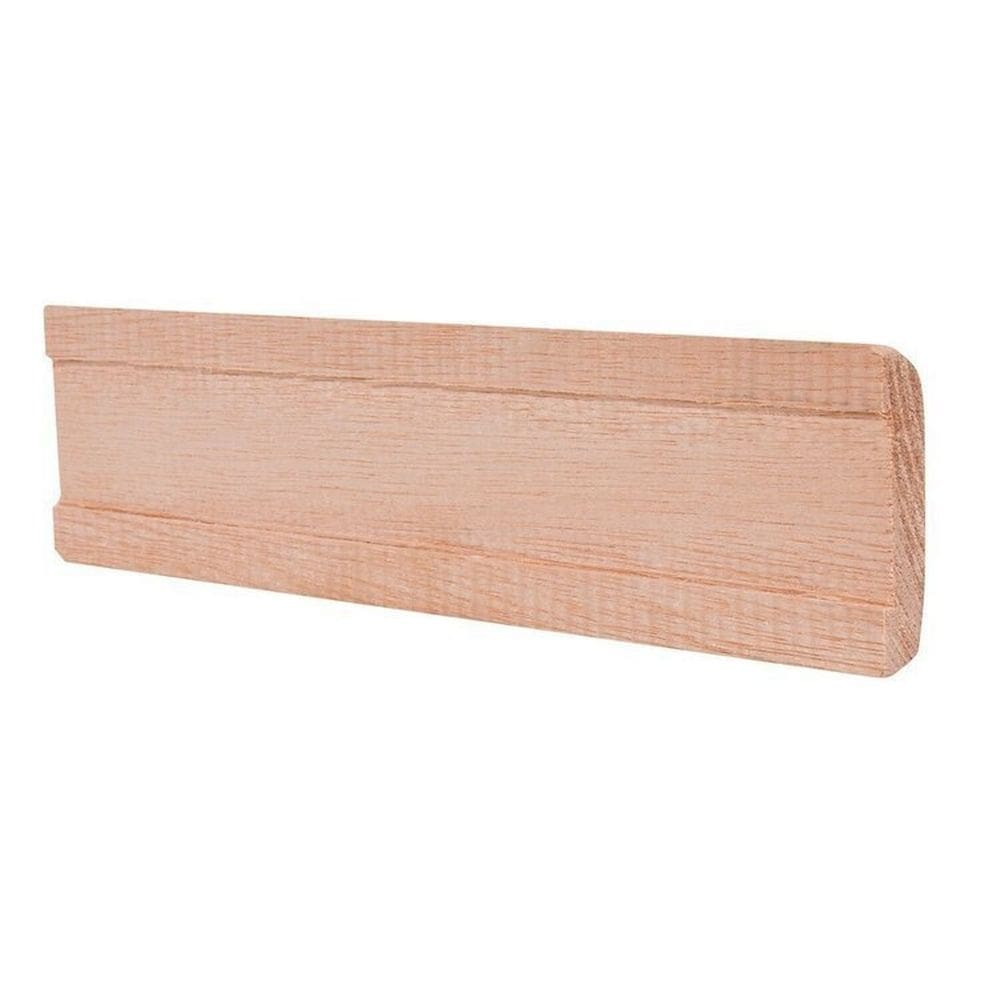 Kit com 20 Guarnição/alizar de Eucalipto Lisa de 4,5 Cm Madebene Rosa