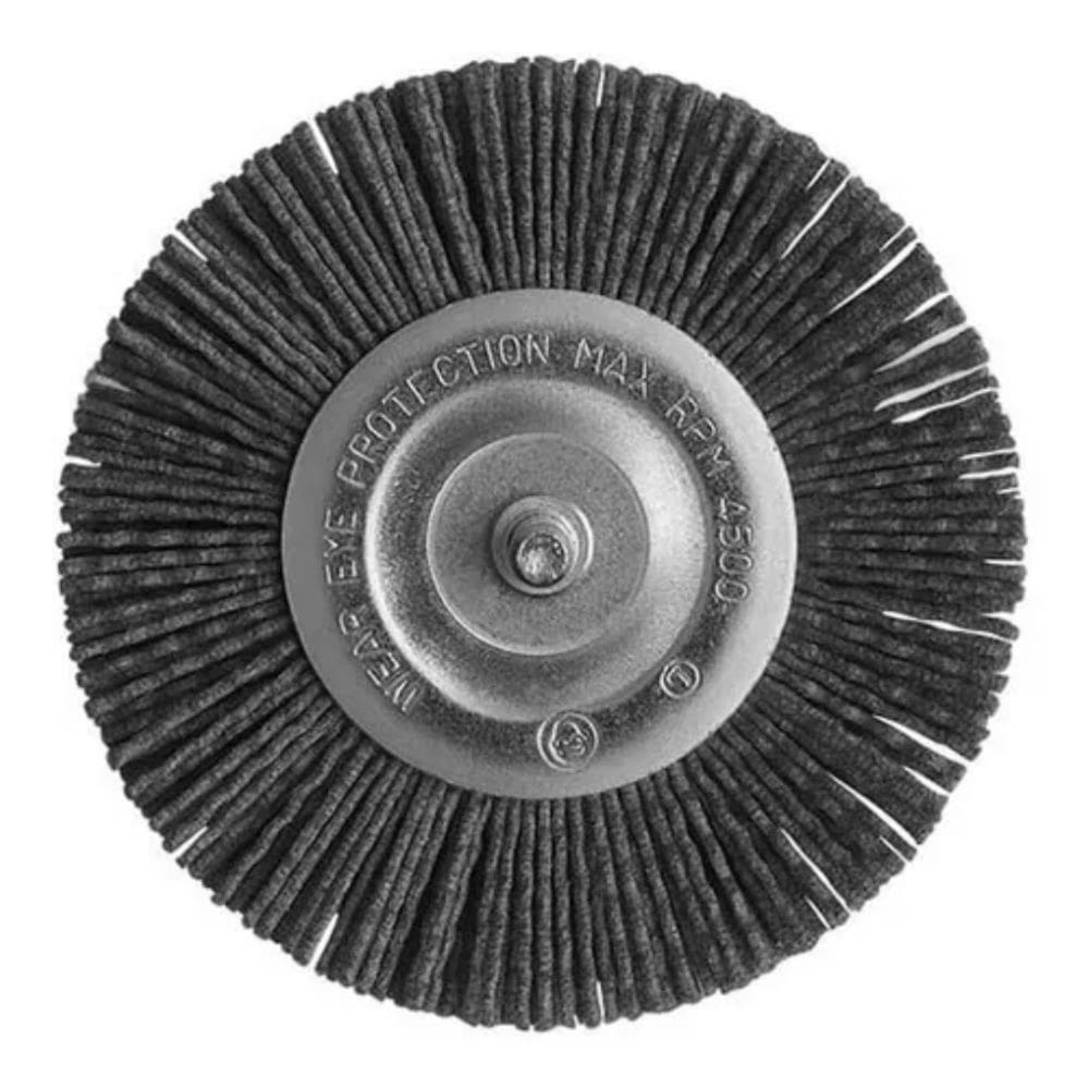 Escova Circular Nylon c/ Haste 4x1/4 Beltools