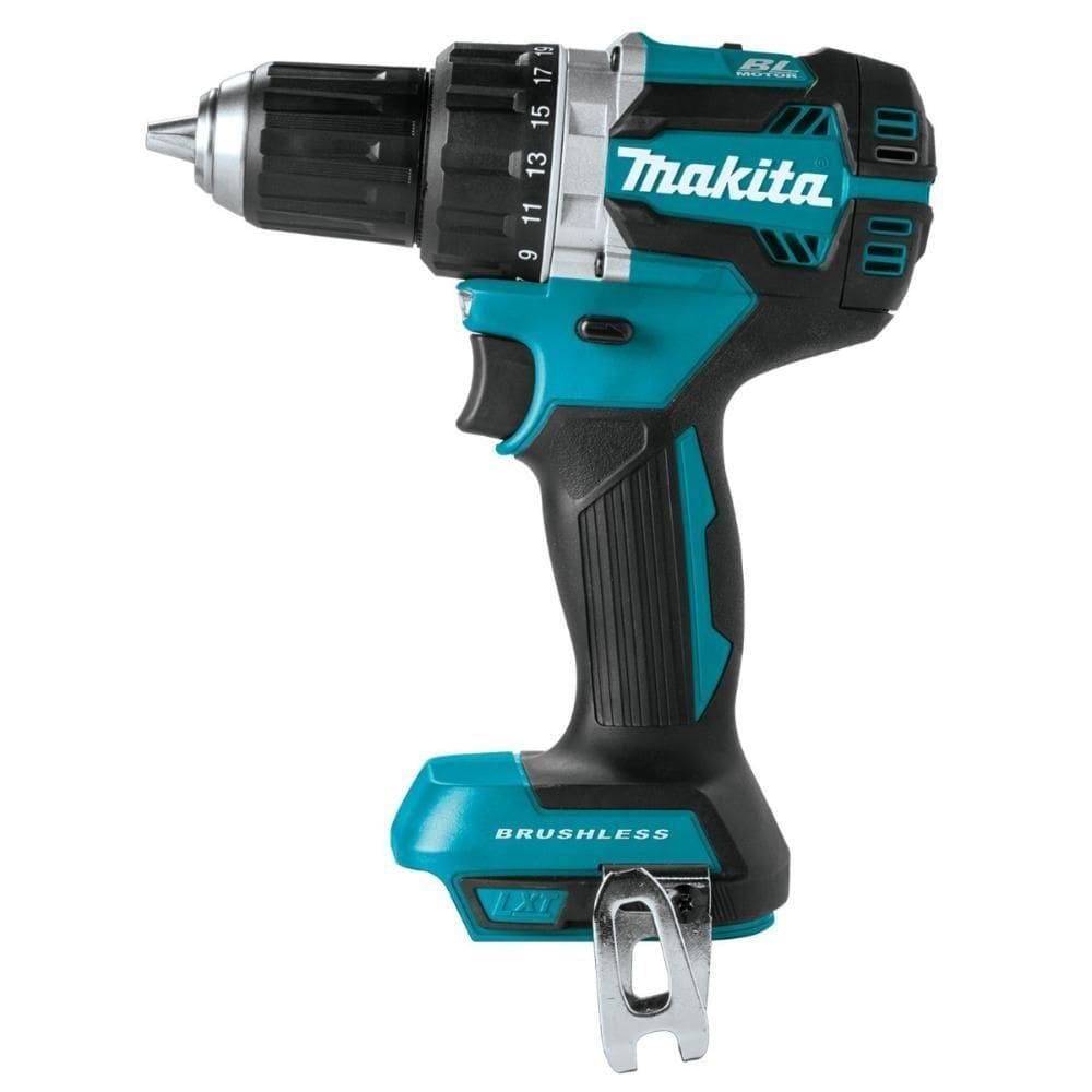 Parafusadeira Furadeira 13mm Sem Fio 18v Torque 54n.m Com Motor Bl Resistência água Ddf484z Makita