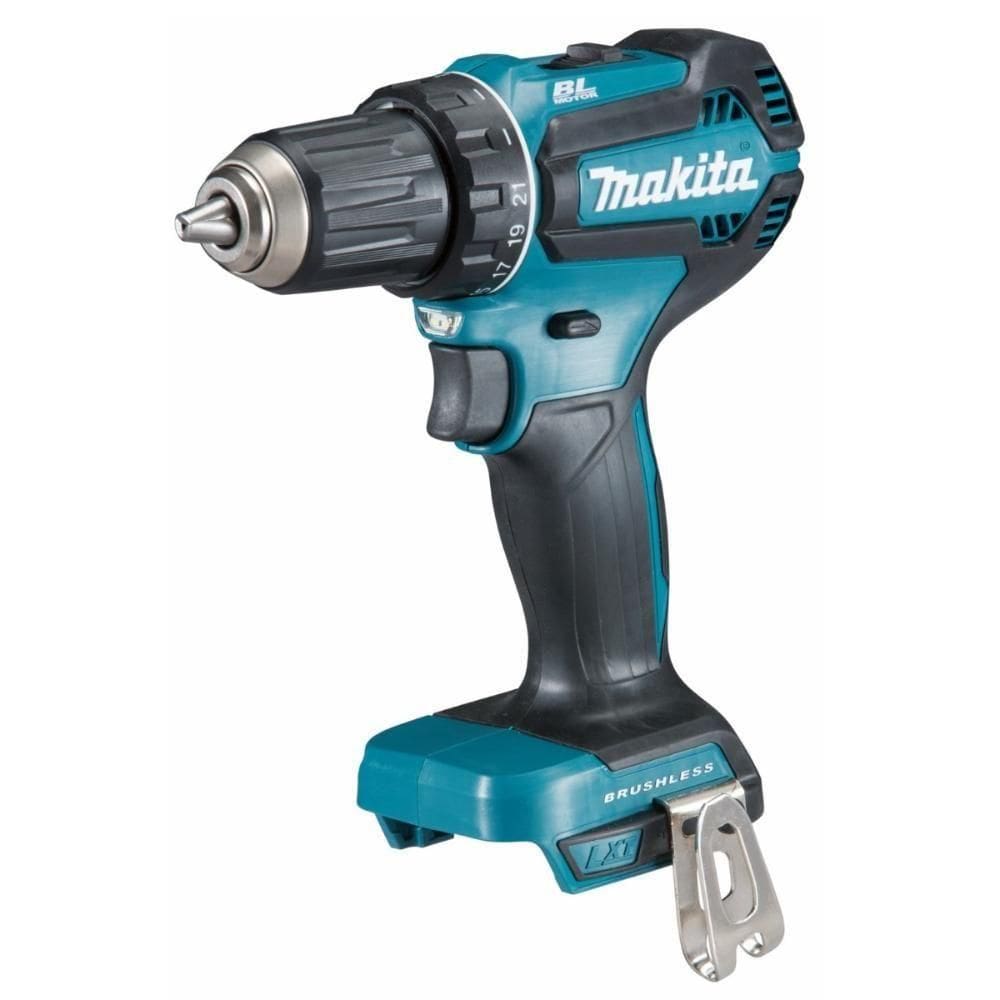 Parafusadeira Furadeira Sem Fio 18v Torque 50n.m Com Motor Bl Resistência água Ddf485z Makita