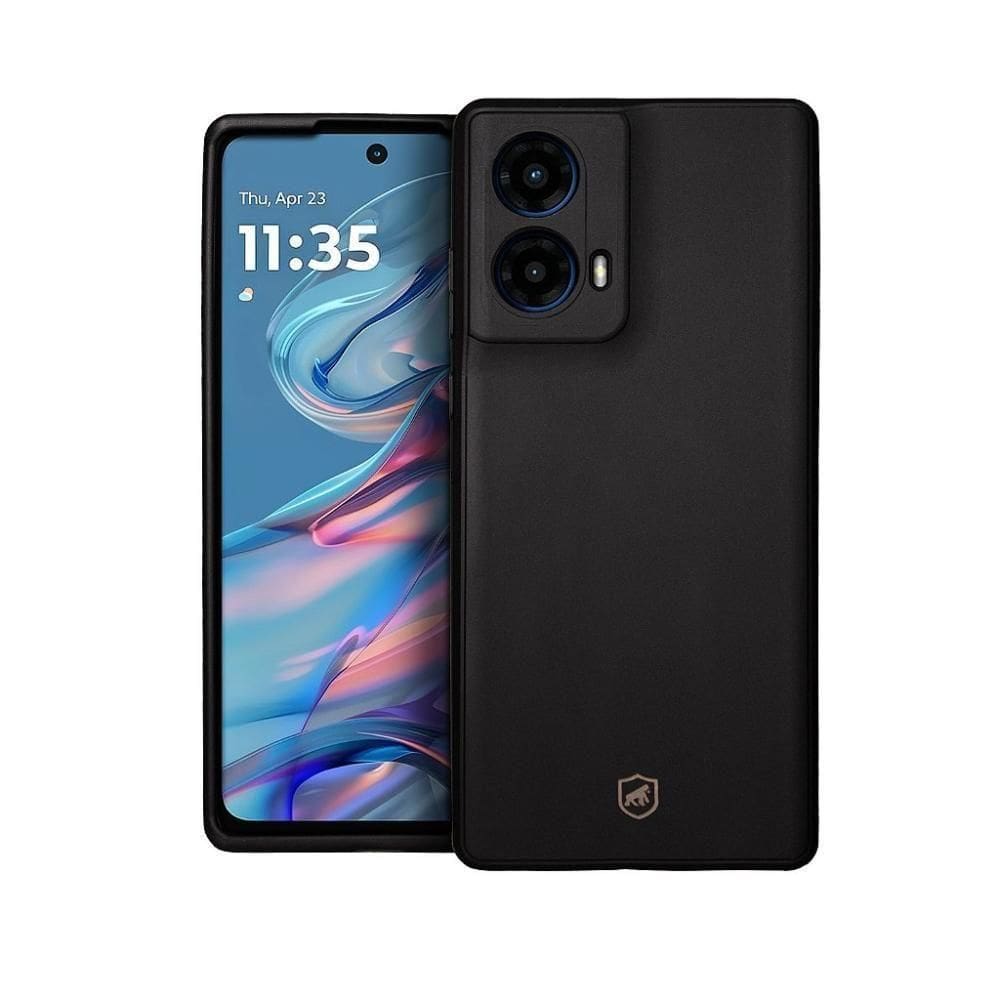 Capa Para Motorola Moto G45 - Silicon Veloz - Preta - Gshield