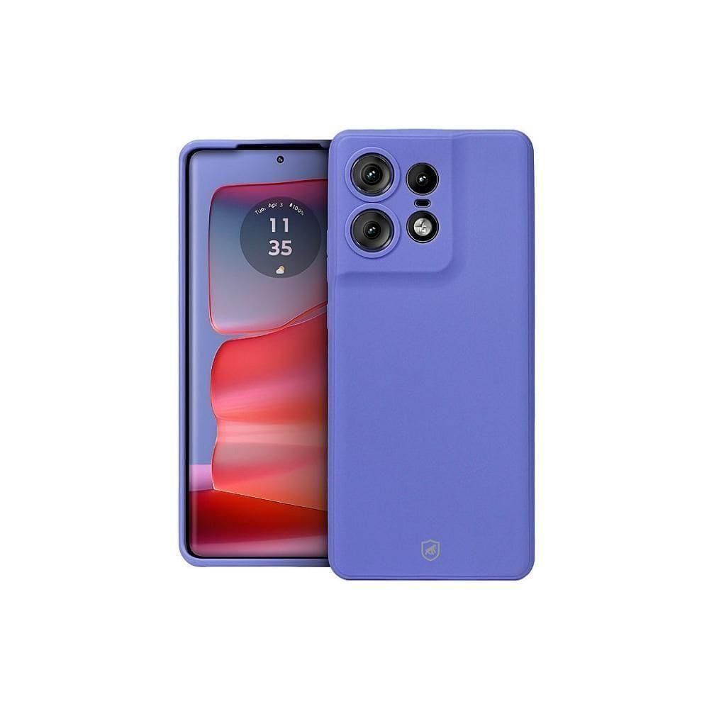 Capa Para Motorola Moto Edge 50 Pro - Silicon Veloz - Lilás - Gshield