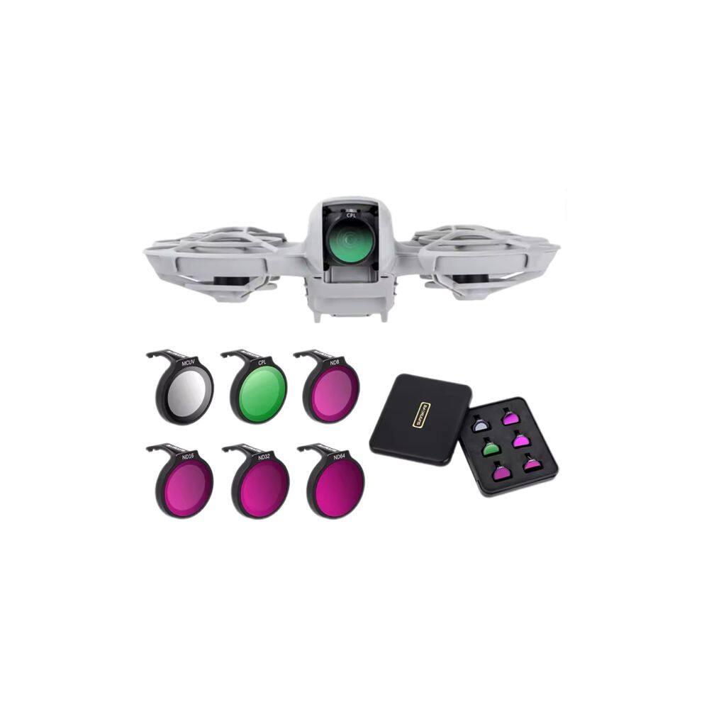 Kit Filtros Nd Para Drone Dji Neo Com 6 Peças Sunnylife