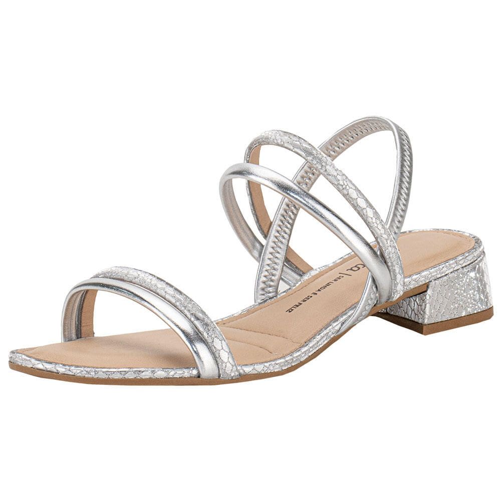 Sandália Feminina Salto Grosso Dakota Y8051