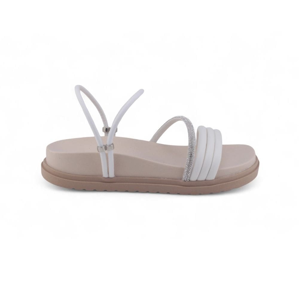Sandália Papete Infantil Menina Pampili 568.022 Strass