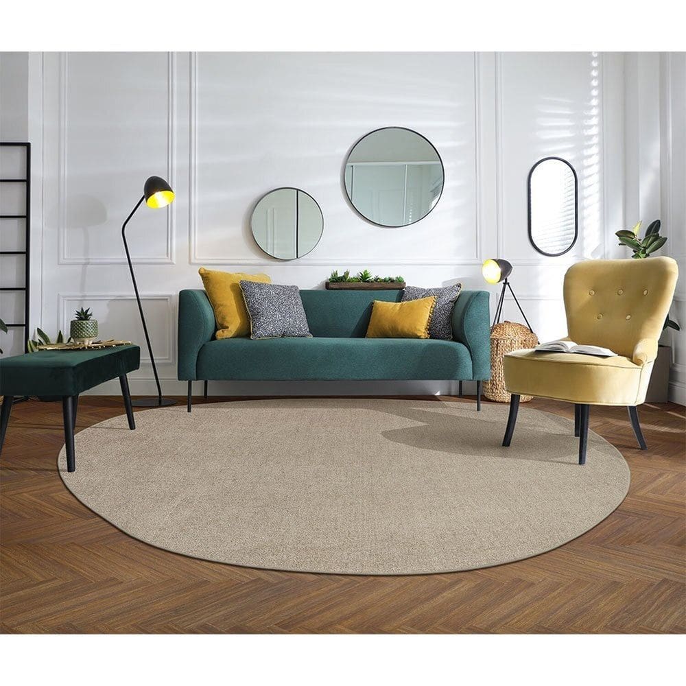 Tapete 145x195cm Elegant Organico Lente Bege