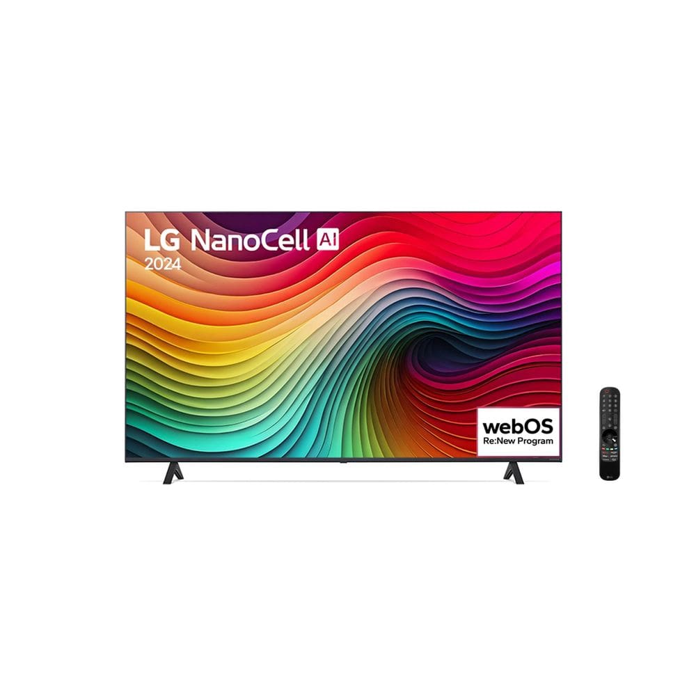 Smart TV LG NanoCell NANO80 4K de 70 polegadas 70NANO80