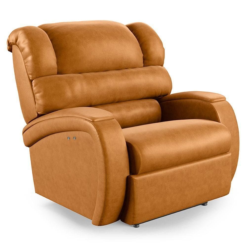 Poltrona Do Papai Reclinável Napoli Power Touch Massagem Pu Whisky Fh1