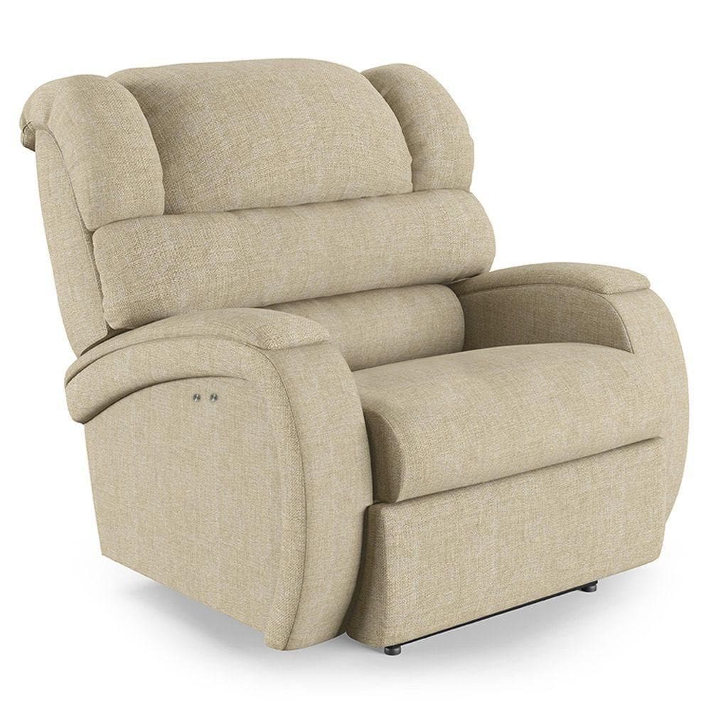 Poltrona Do Papai Reclinável Napoli Power Touch Linho Bege Fh1