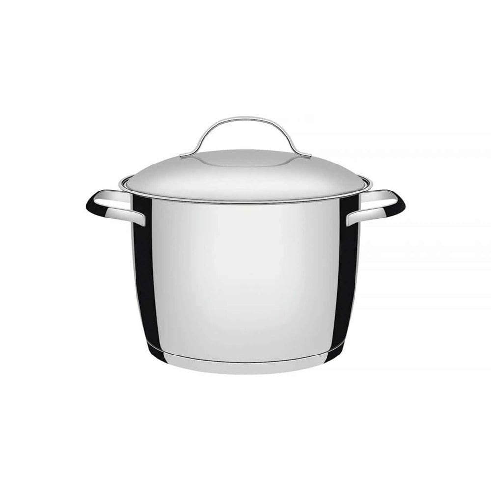 Caldeirão Tramontina Allegra Em Aço Inox Com Fundo Triplo 22 Cm 5,5 L Tramontina