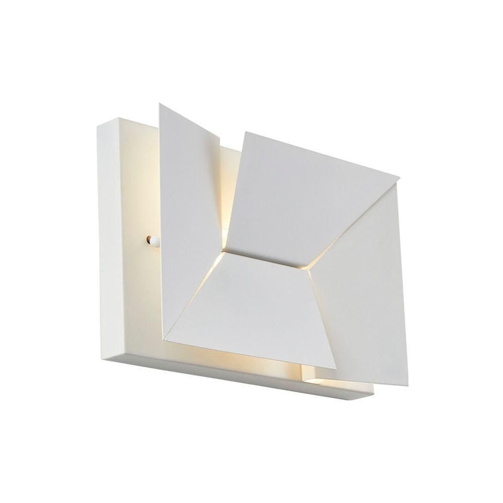 Arandela Nordecor Lozo Duo 4w Led Bivolt Branco 3000k Luz Amarela