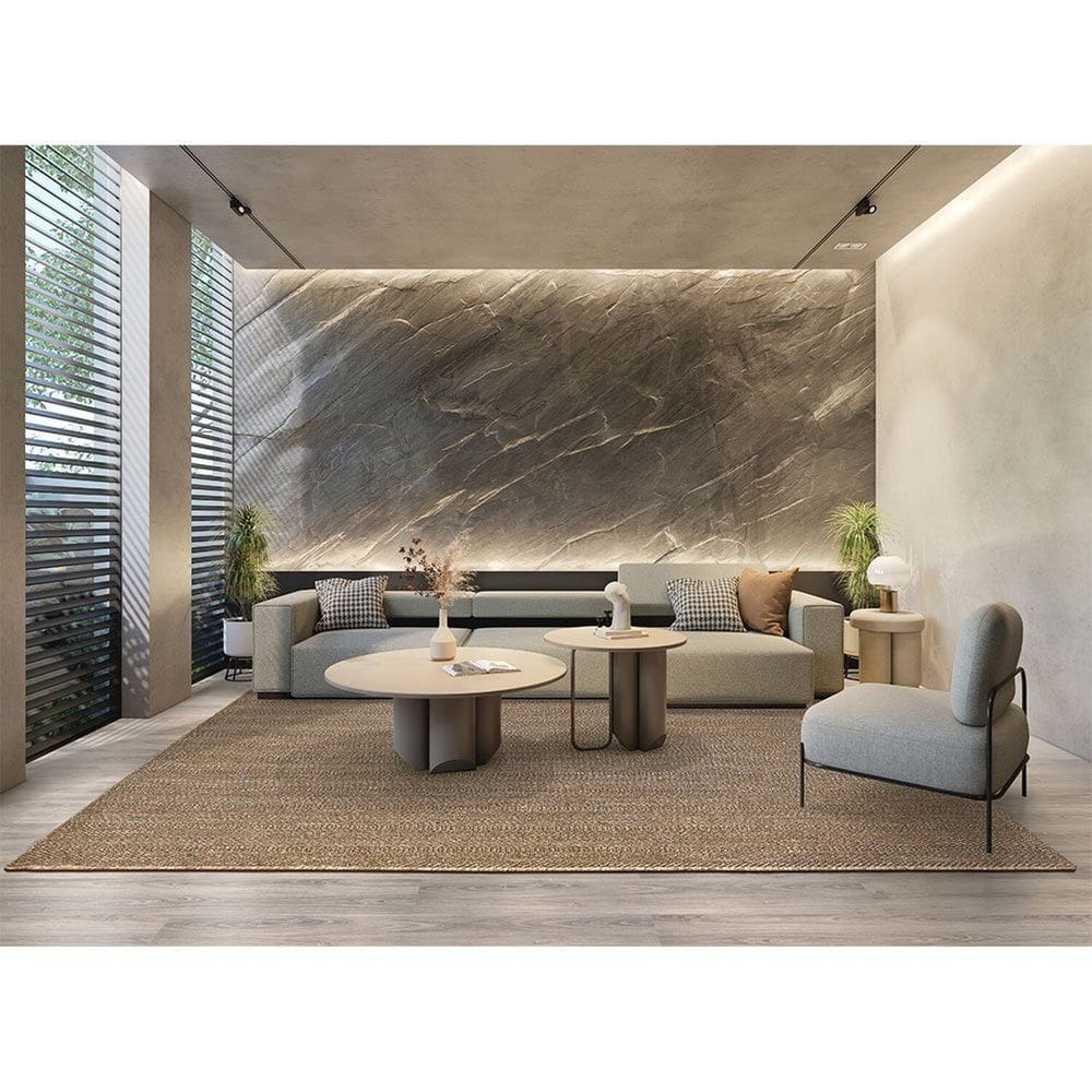 Tapete São Carlos 195cm X 300cm Eco Terra Madeira