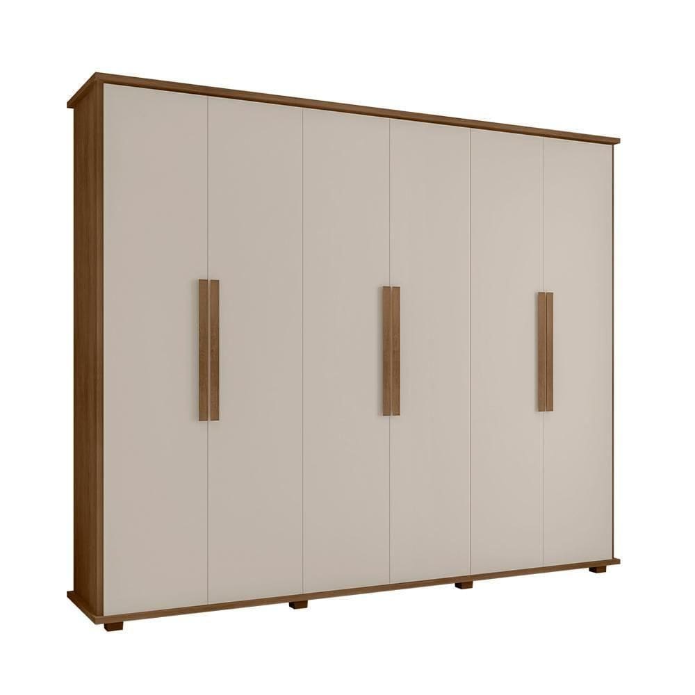 Guarda-roupa Com 4 Gavetas Bolzano Cinamomo Off White