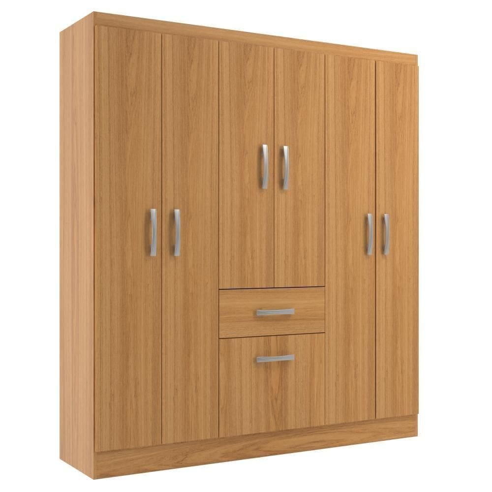 Guarda Roupas New Marbela 07 Portas E 01 Gaveta - Cinnamomo Cinnamomo