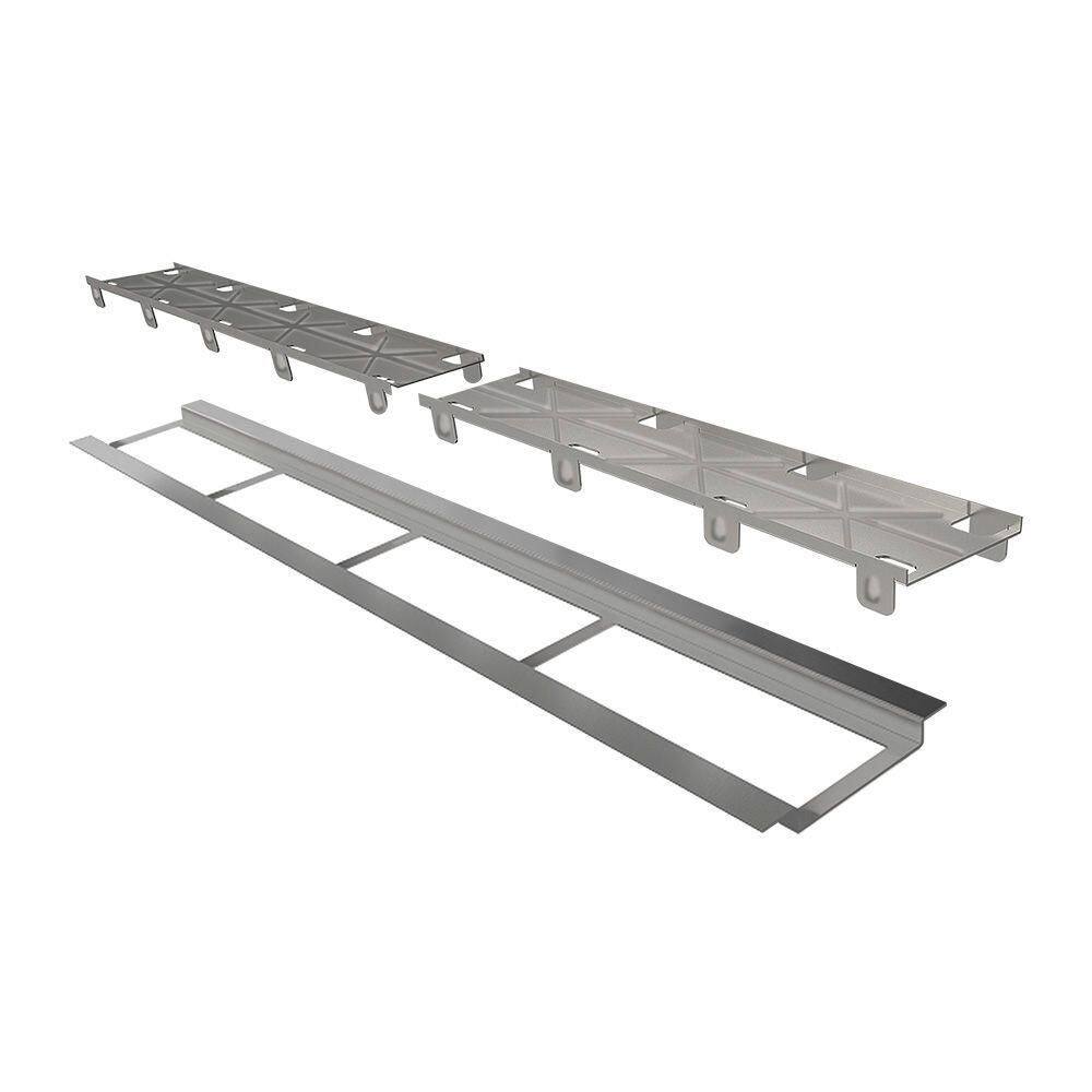Ralo Linear Elleve Infinity 258 120cm Com Tampa Oculta