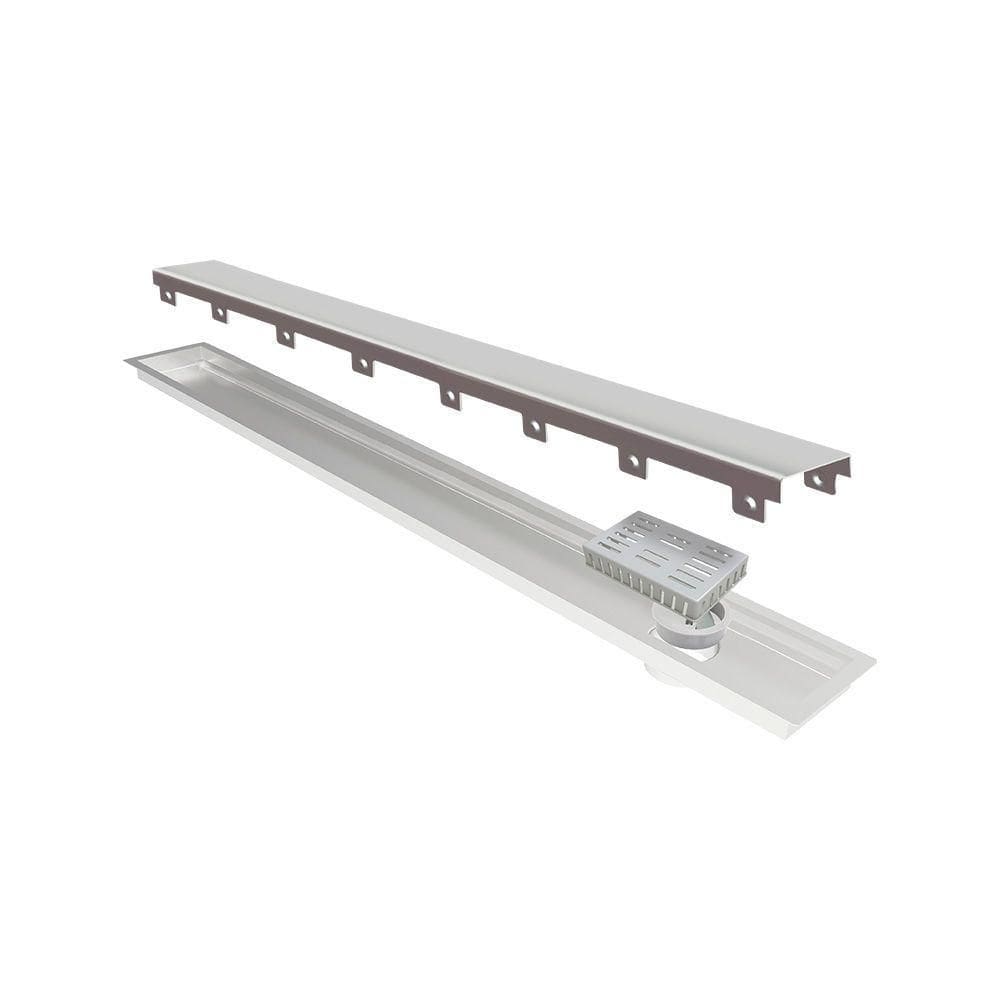 Ralo Linear Elleve Multimaster 277 100cm Com Tampa Inox