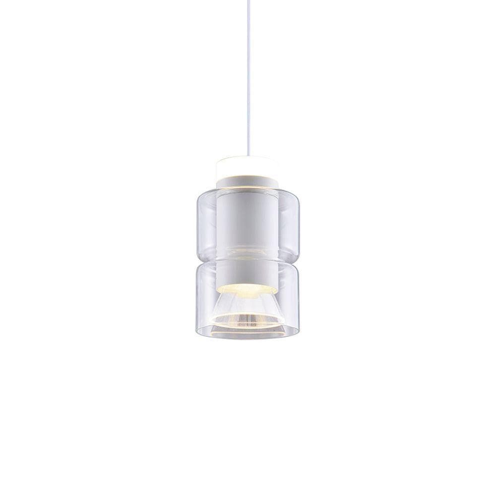 Lustre Pendente Nordecor Roz 2696 Branco Led Bivolt Branco 2696