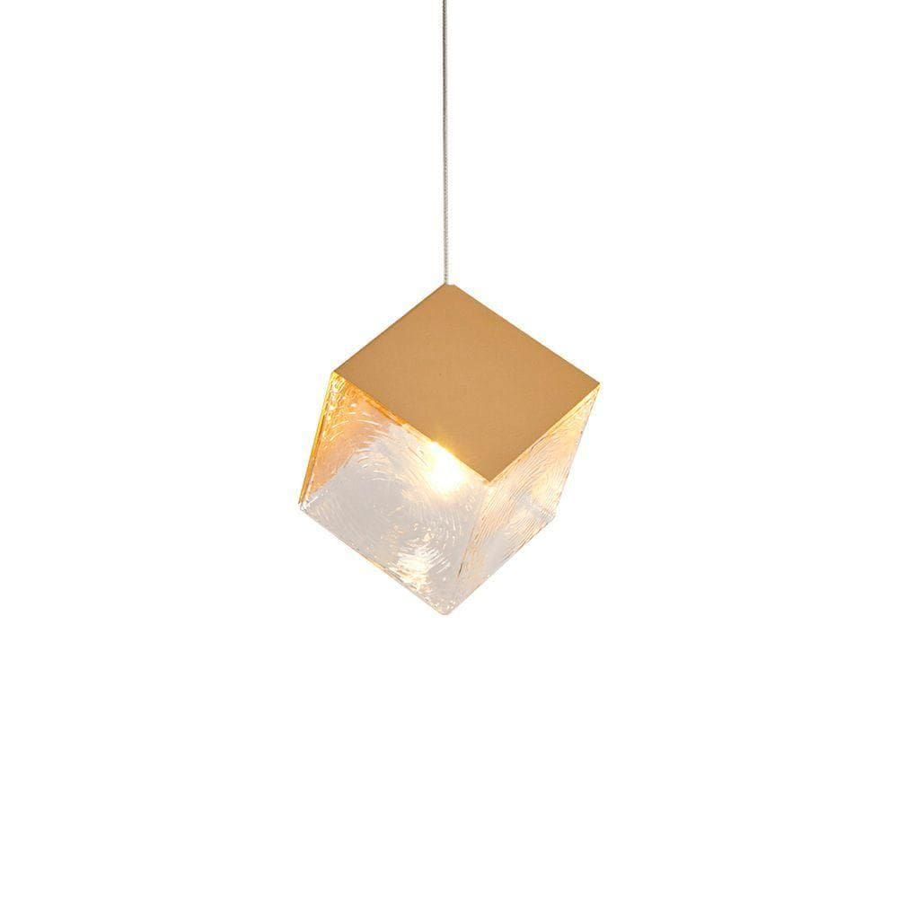 Lustre Pendente Nordecor Bitis 2784 Ouro Champagne G9 Bivolt Ouro Champagne 2784