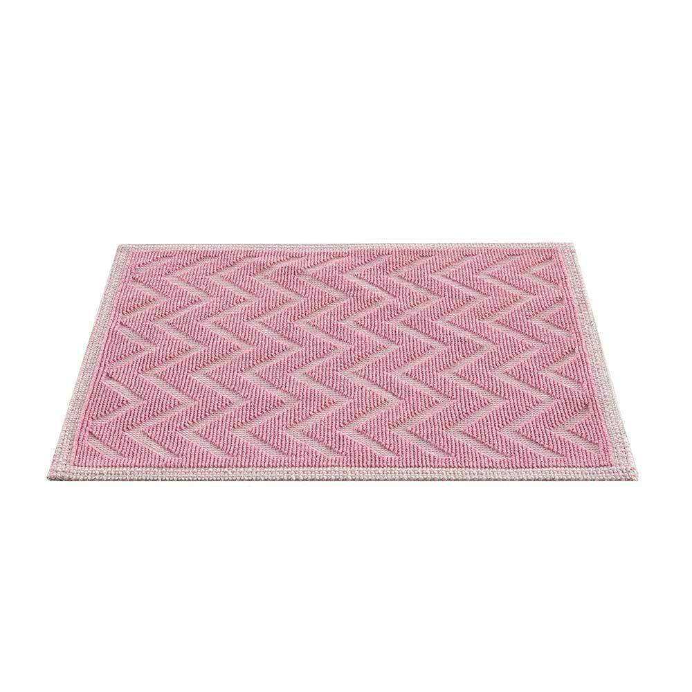 Tapete De Banheiro Natur 12 Rosa 0,50x0,80m - Edantex