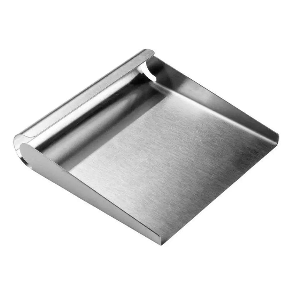 Espátula Coletora em Aço Inox Para Culinária E Corte 15x15cm - Cromus