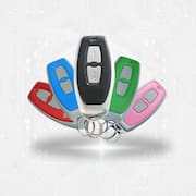 Kit 5 Controle remoto  portao garagem (Coloridos Varias Cores ) SLIM 2 BOTOES