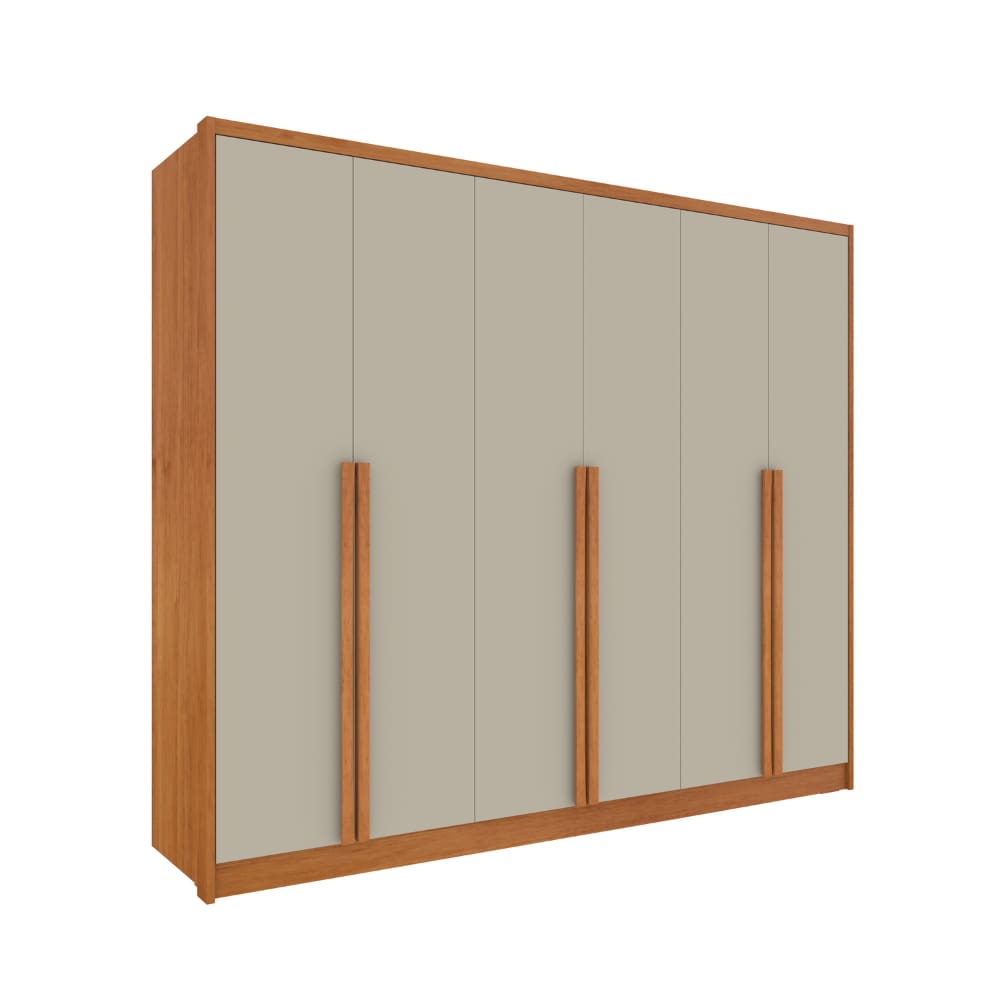 Guarda Roupa Casal 6 portas e 6 gavetas Realeza Tcil