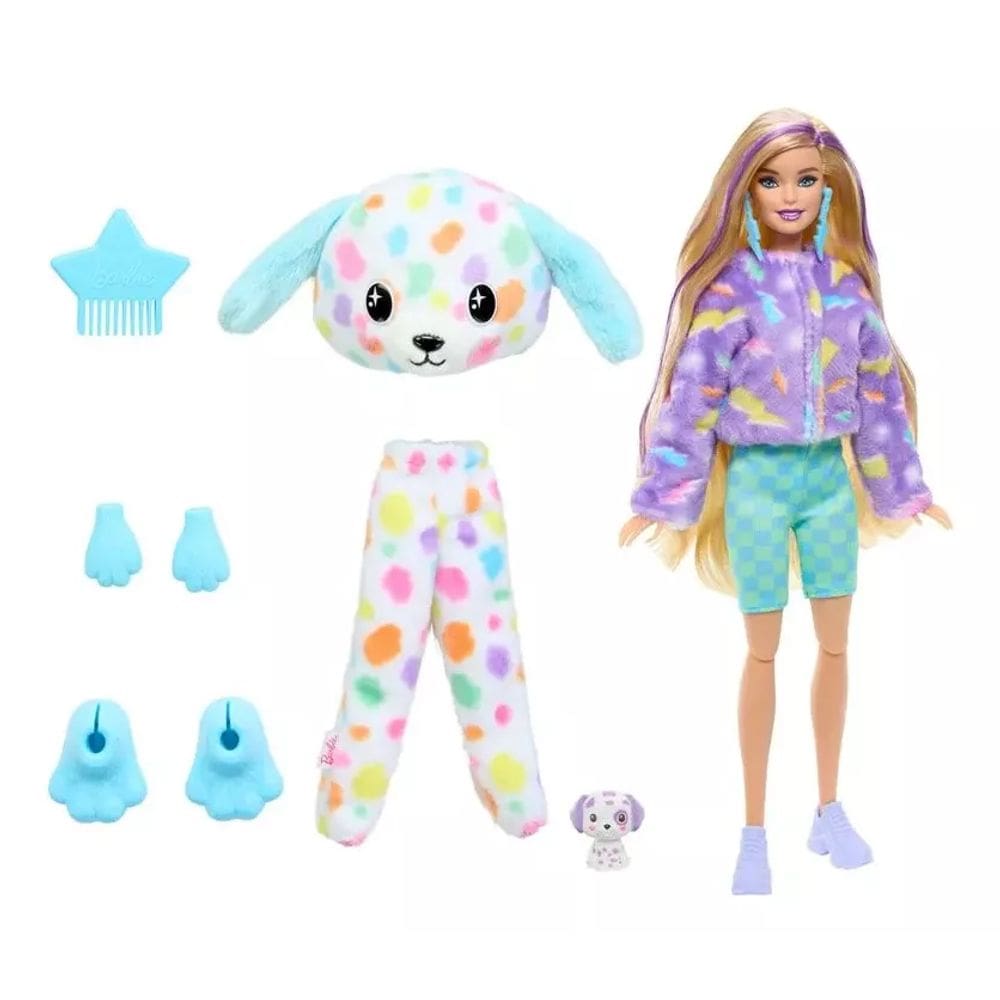 Boneca Barbie Cutie Reveal Dalmata Sonho Colorido Hrk41