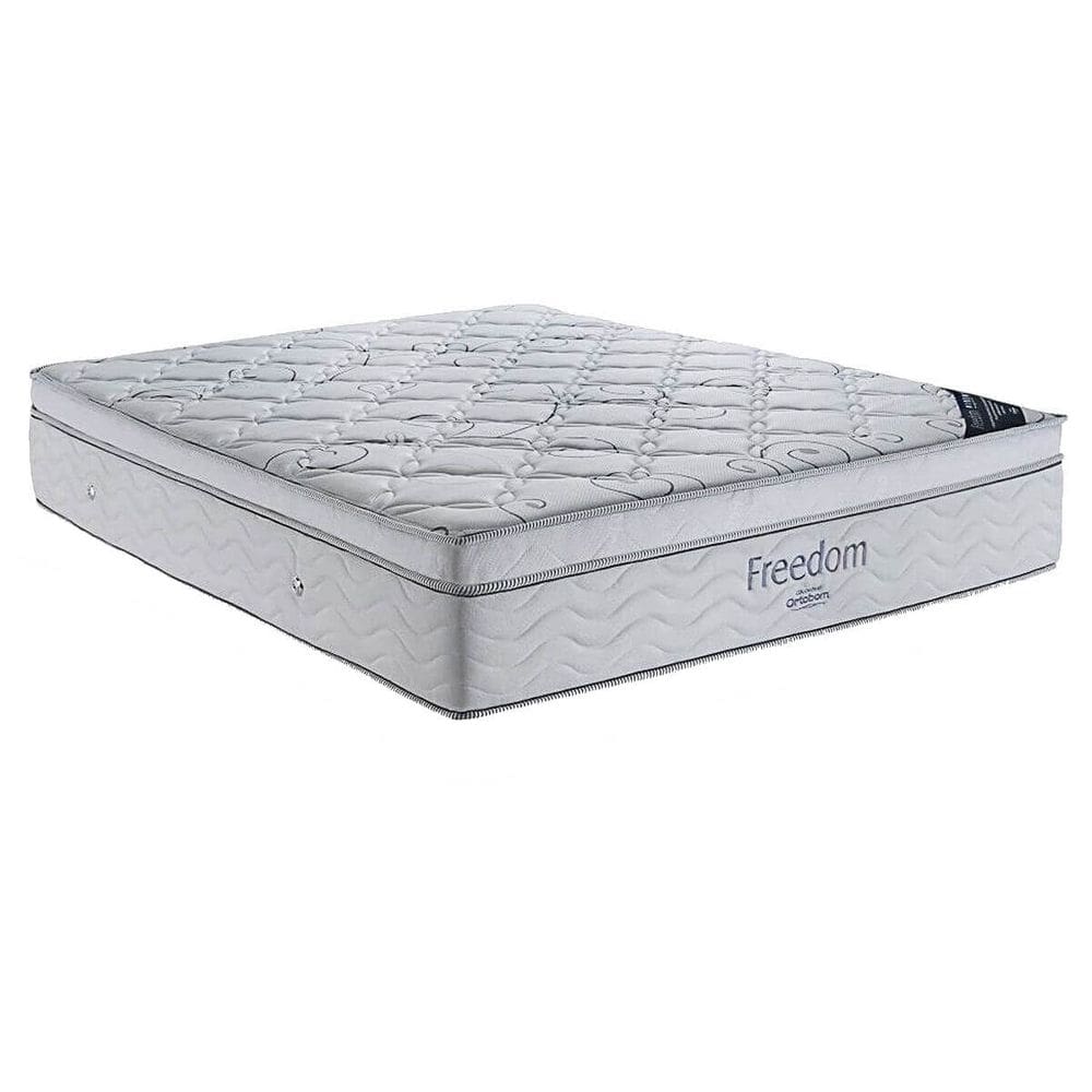 Colchão Freedom Queen Size de Molas Ensacadas com Pillow Top 32x198x158cm Ortobom