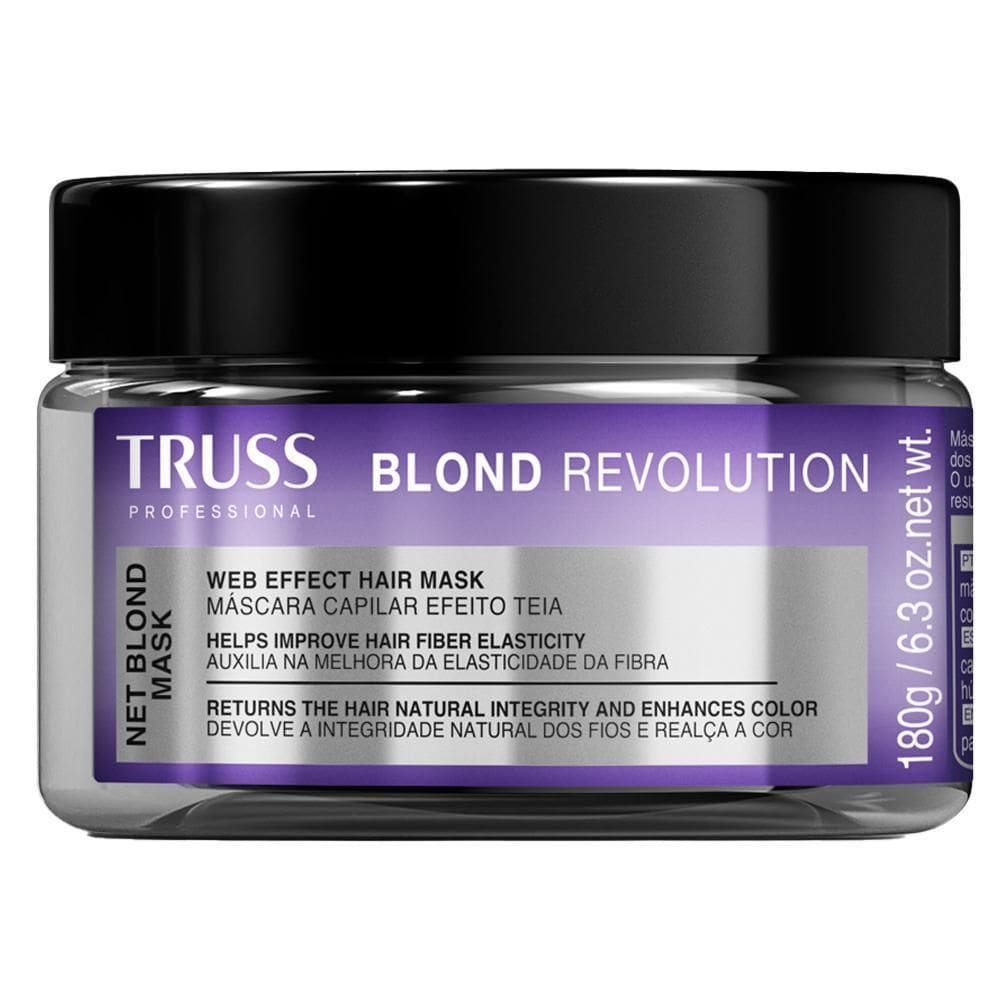 Truss Blond Revolution Net Blond Mask Máscara Capilar 180G