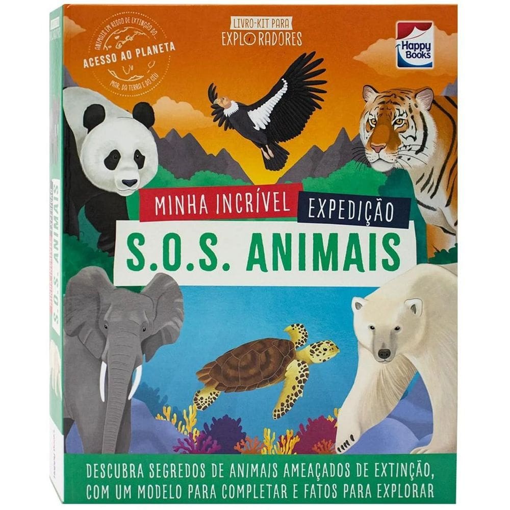 Livro Para Exploradores - S.O.S. Animais