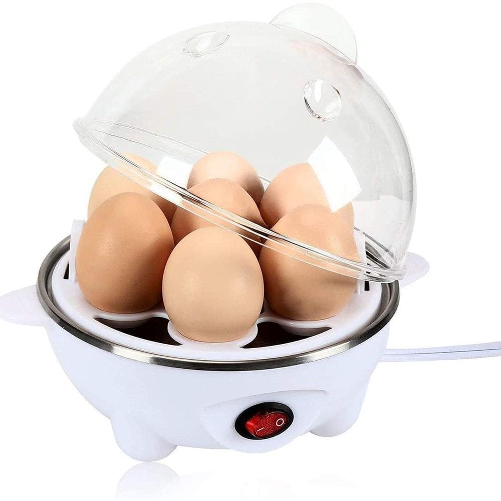 Super Cozedor 220V Saldável Cozinha 7 Ovos Em 3 Minutos