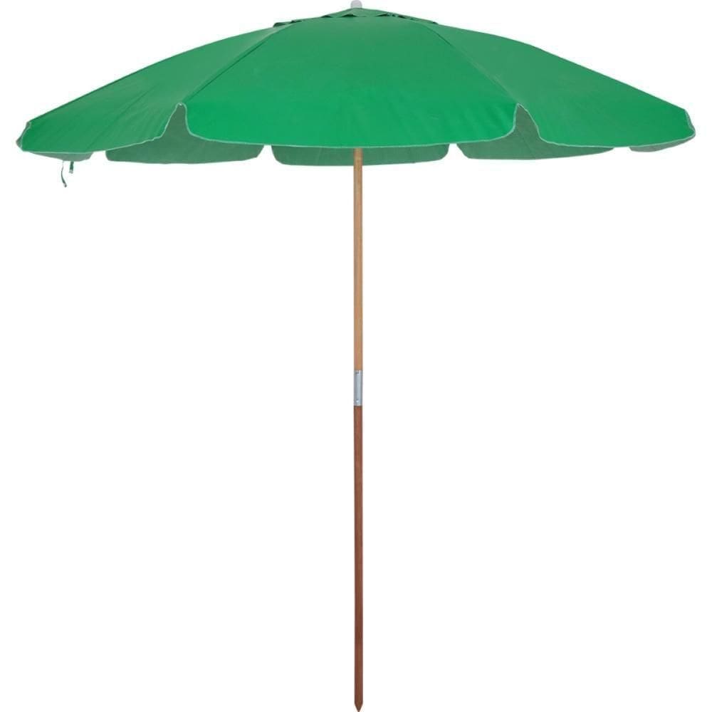 Guarda Sol 2,2 M Em Bagum Guararapi Verde Bandeira Bel