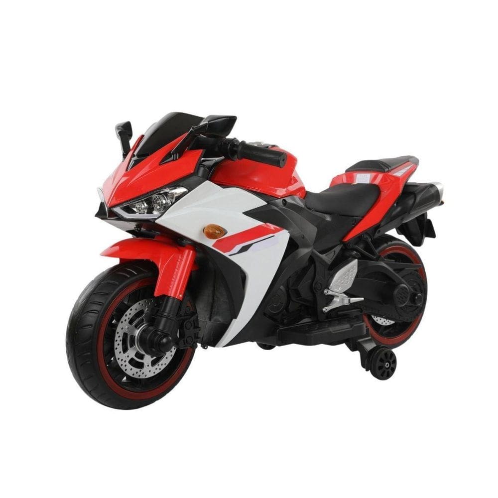 Mini Moto Elétrica Vermelha Infantil 12V Importway Esportiva