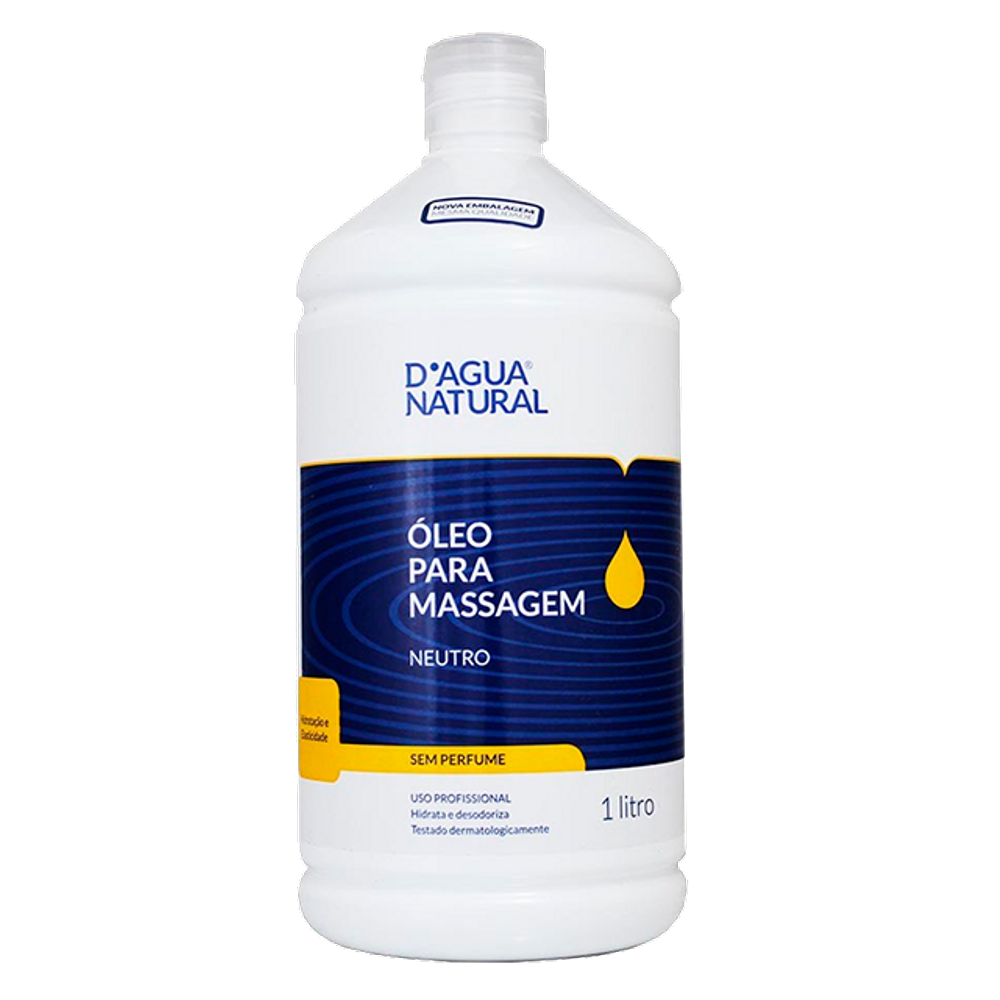 Óleo Para Massagem Neutro DAgua Natural