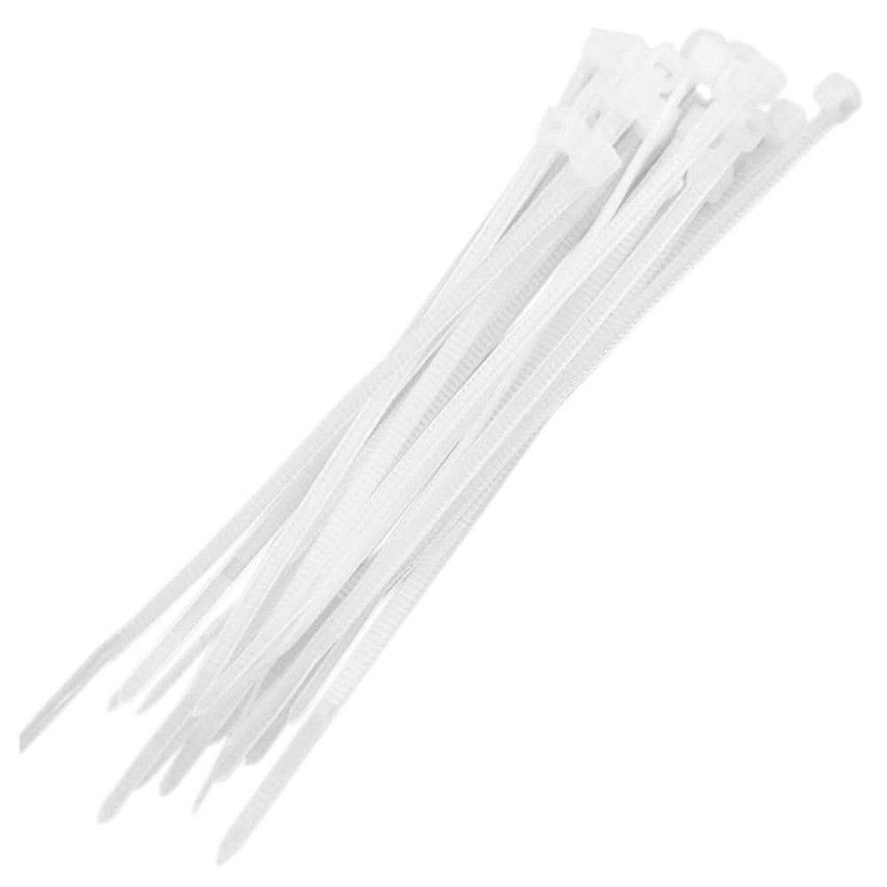 Kit 100 Abraçadeira Enforca Gato Nylon Fita 2,5X200Mm