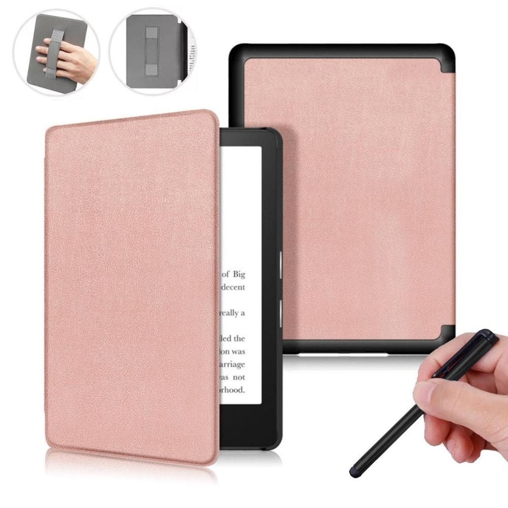 Capa C Alça Para Kindle 12 Geração Rs23Cv 6.0+ Caneta Touch