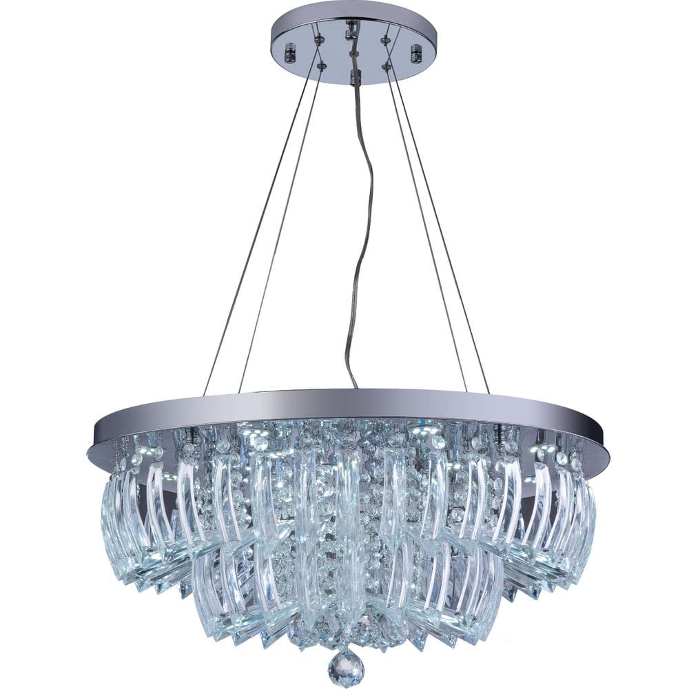 Pendente Ingrid LED Cristal 36w 3000k 110/220v