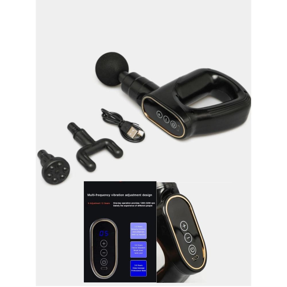 Ultra Massageador Profissional Muscular Pistola Display 6