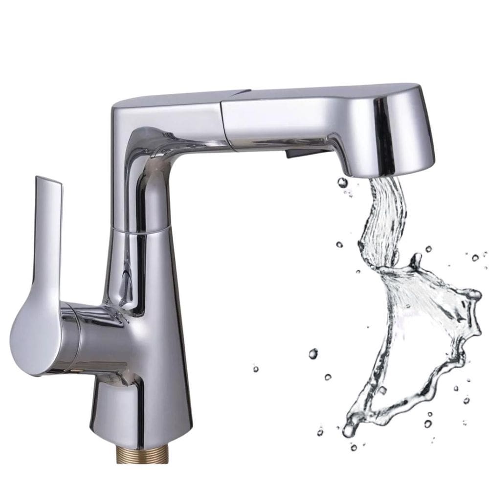 Torneira Extensível Luxo Gourmet Monocomando Ducha E 2 Jatos