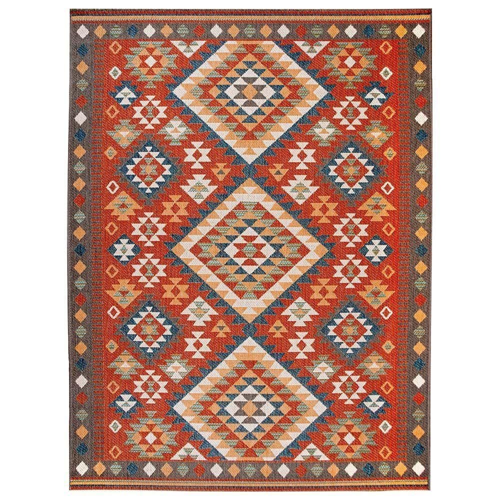 Tapete Sisal Aurora 06 Vermelho 0,66x1,20m - Edantex