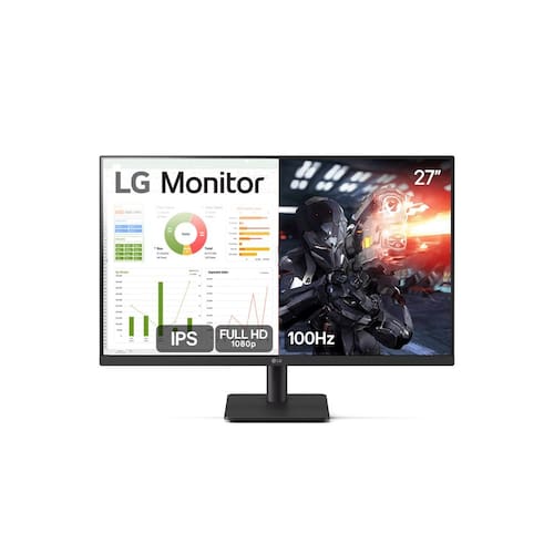 imagem-Monitor PC Gamer LG 27” IPS, Full HD, 100Hz, HDMI - 27MS500-B