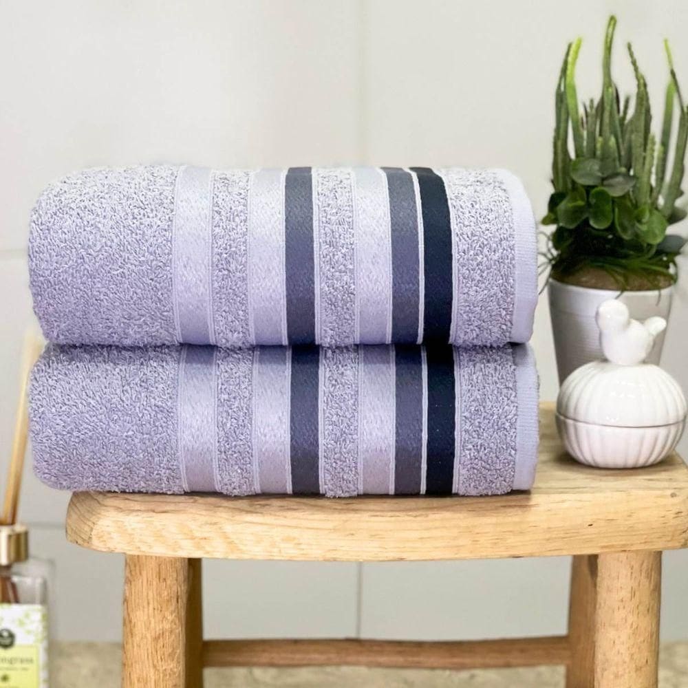 Toalha Banhão Gigante Premier 75x150 Cinza